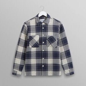 Wax London Whiting Marine Beatnik Button Up Overshirt Excellent Condition